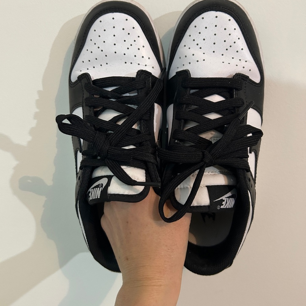 Nike black and white dunks